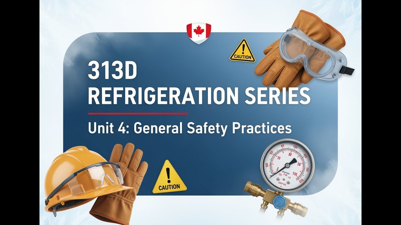 313D Refrigeration Safety: Essential Practices Every HVAC Tech Must Know (Unit 4)