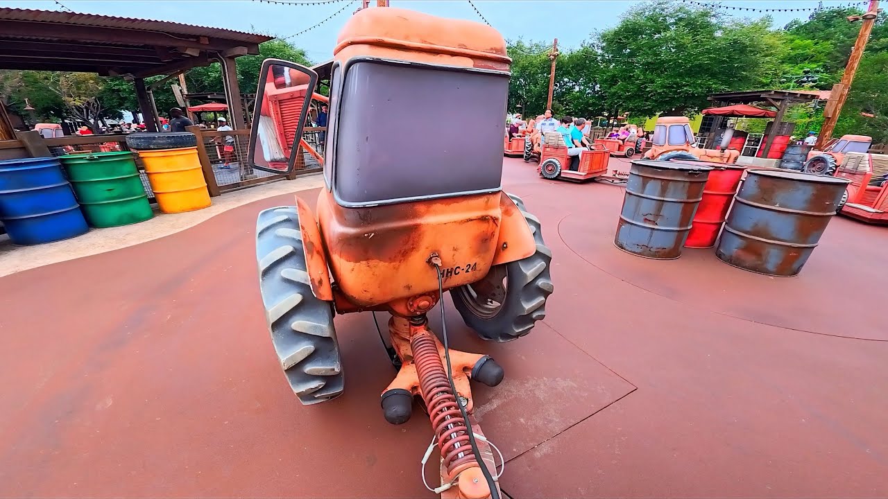 [2025 POV] Maters Junkyard Jamboree Full Ride - Disney California Adventure 