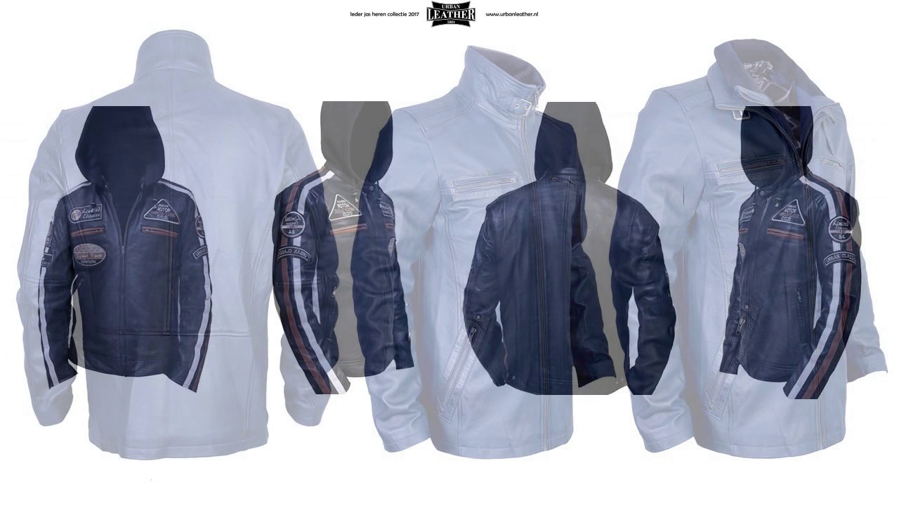 Aanbieding leren winterjas heren sale Amsterdam Gratis Verzending URBANLEATHER Leren Jassen Heren