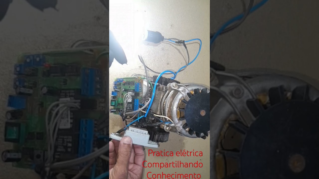 Acionamento de l&acirc;mpada pra indicar port&atilde;o aberto atrav&eacute;s da placa de motor de port&atilde;o eletr&ocirc;nico