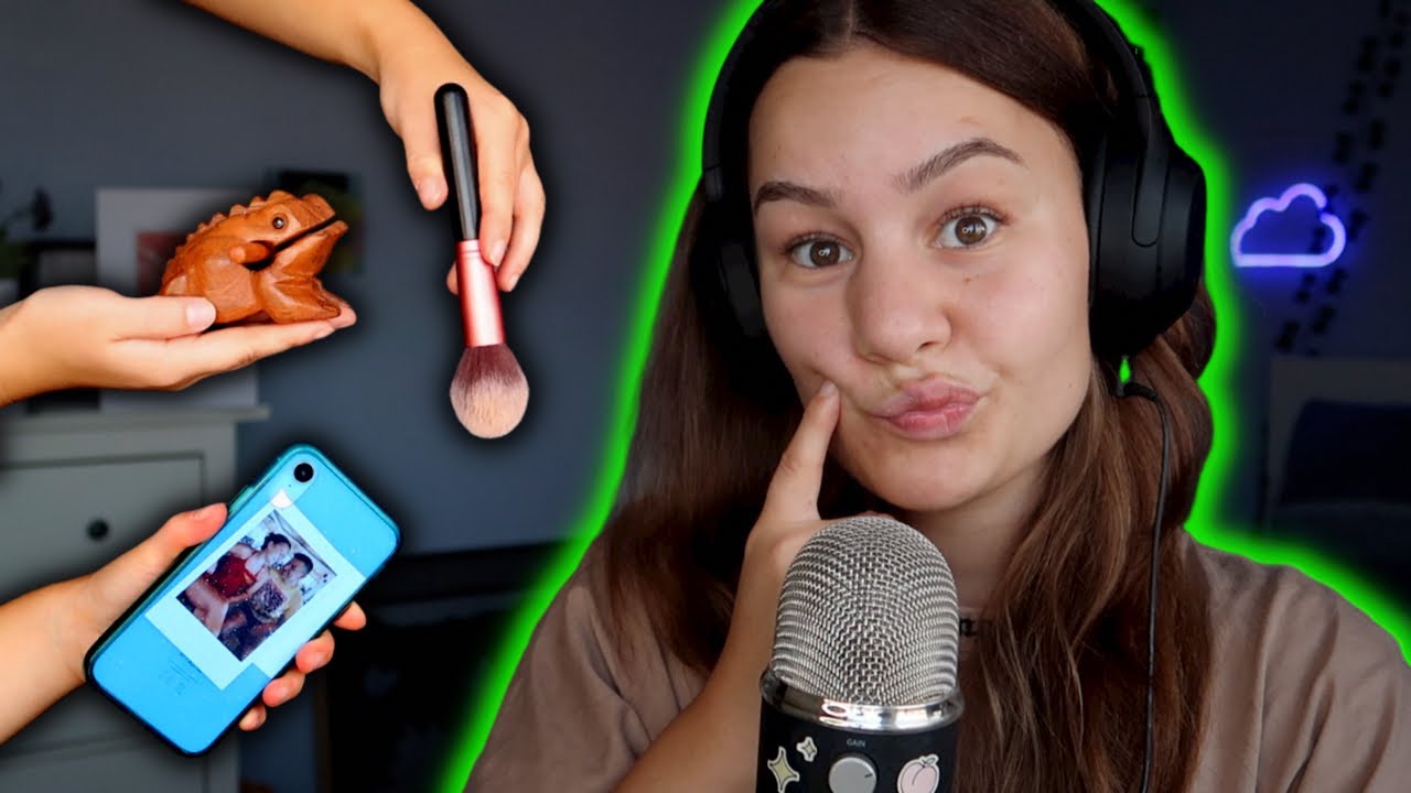 [ASMR] Can You GUESS THE TRIGGER? 💚 | ASMR TEST | ASMR Marlife