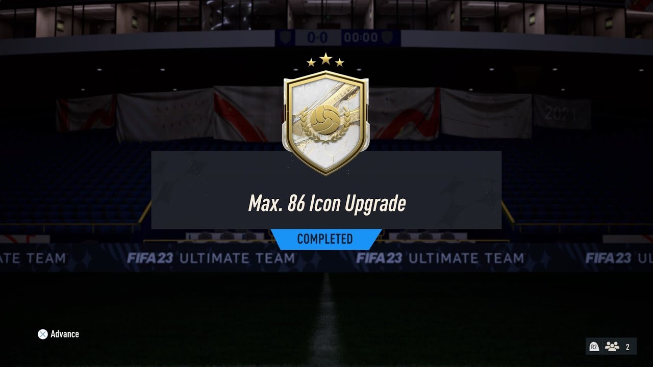 Max 86 ICON upgrade in FIFA 23! FUT sbc solution!