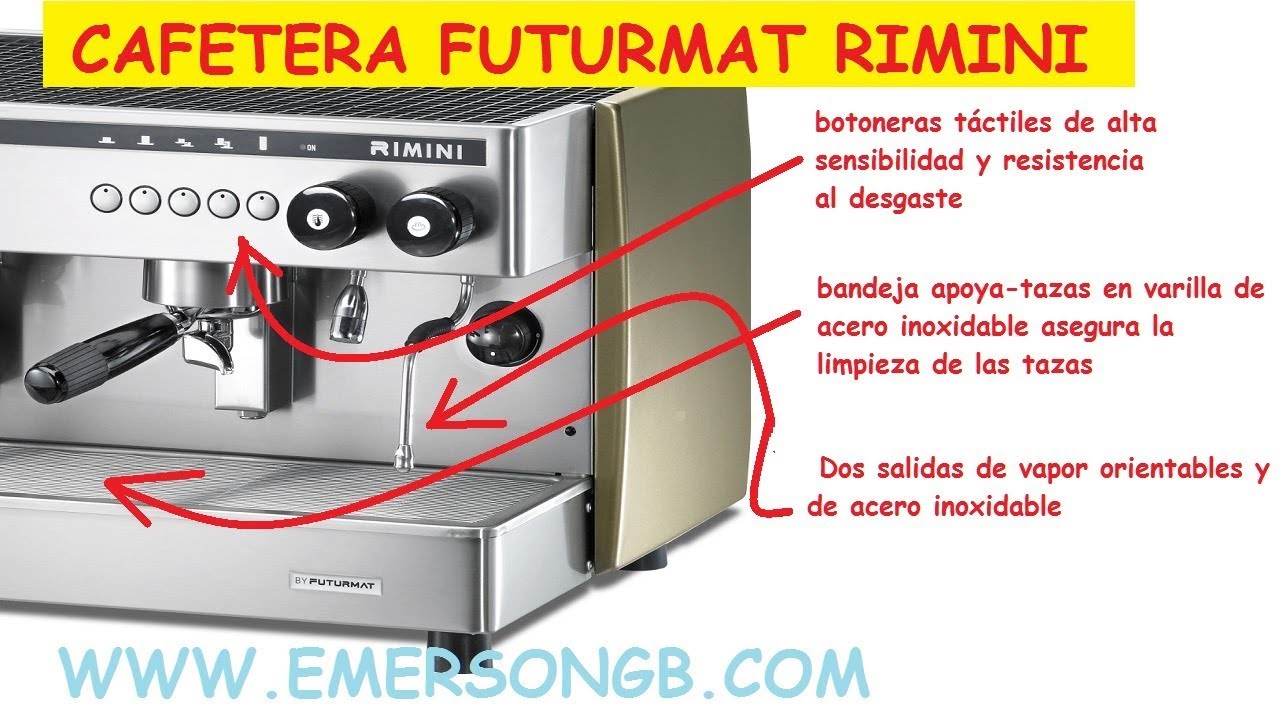 ☕️ Cafetera FUTURMAT RIMINI ☕️