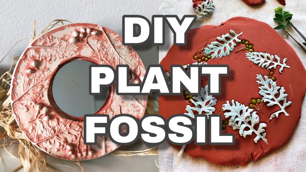 DIY PLANT FOSSIL TUTORIAL by KLEVER / Amazing DIY and CRAFT HACKS 2020
