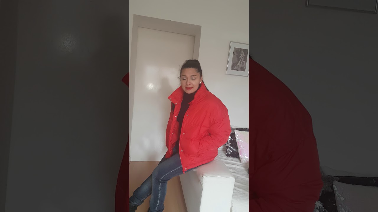 Rote Jacke richtig kombinieren  Outfit of the Day 23.3.18