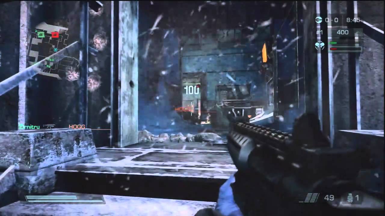 LS57 SMG Gameplay - Killzone 3 Open Beta - Zirnitru