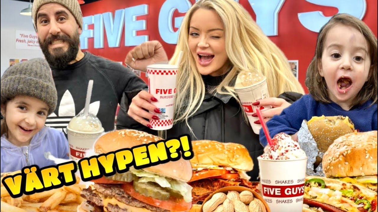 FIVE GUYS I STOCKHOLM!
