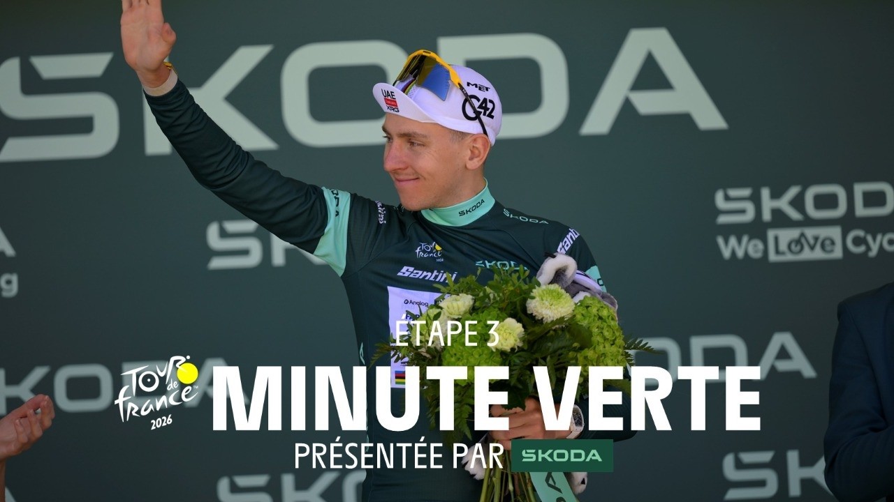 Tour de France 2026 - Stage 3 &Scaron;koda Green Jersey Minute