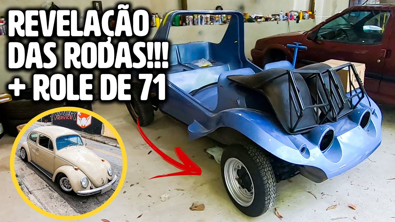 BUGGY KADRON - REVEALING the NEW WHEELS and a RIDE in a 1971 VW Beetle!!! 🤘😎