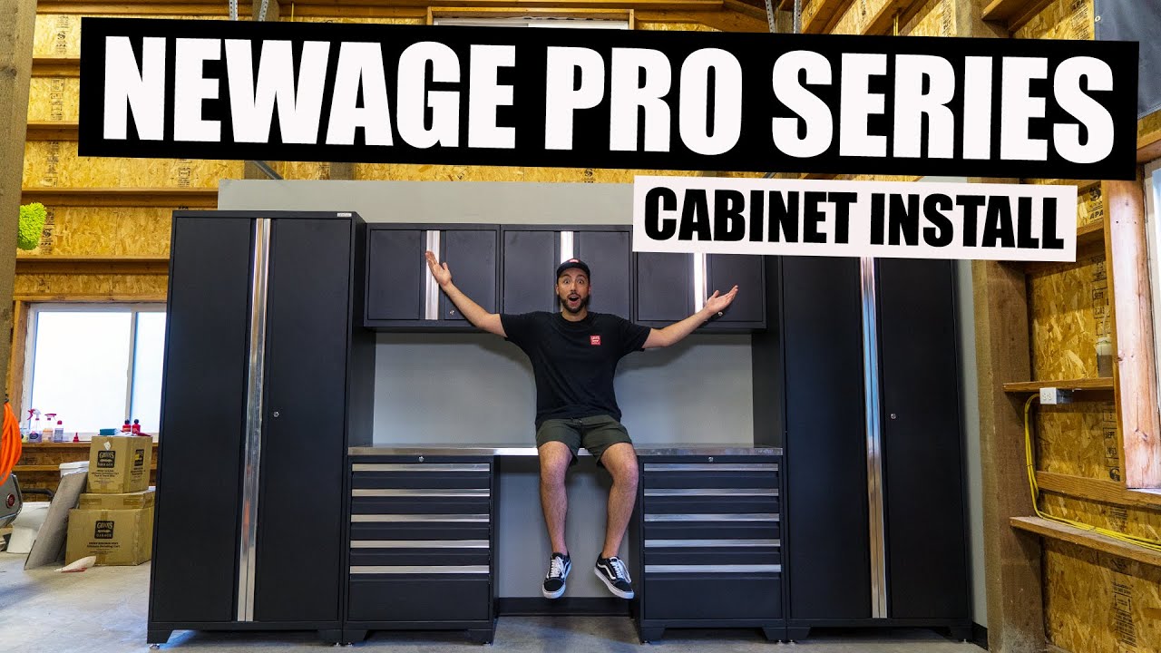 Установка шкафа NewAge Pro Series 3.0 в гараже мечты!