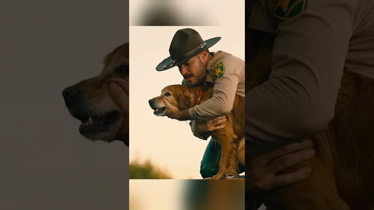 The Flood Took the Car &mdash; But the Sheriff Refused to Let the Dog Drown #animalrescue #usa #film