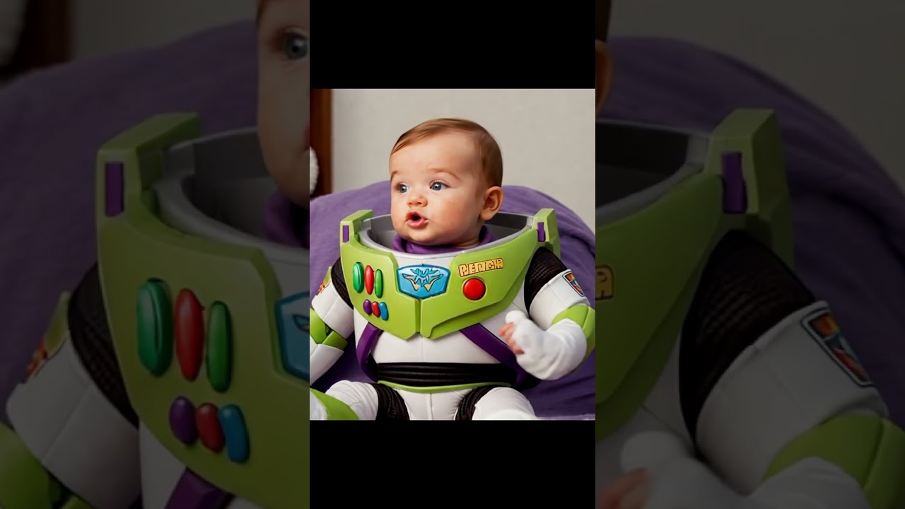 I am Buzz Lightyear - Space Ranger #baby #funny