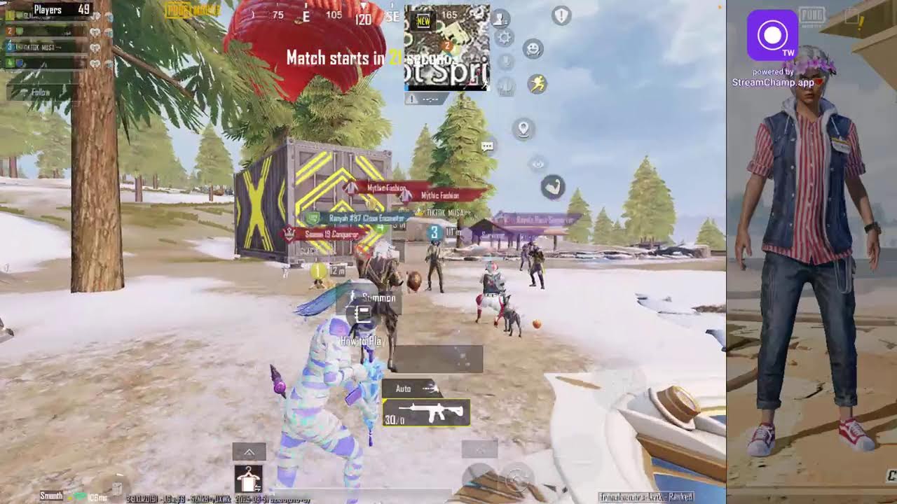 Broadcast powered by StreamChamp