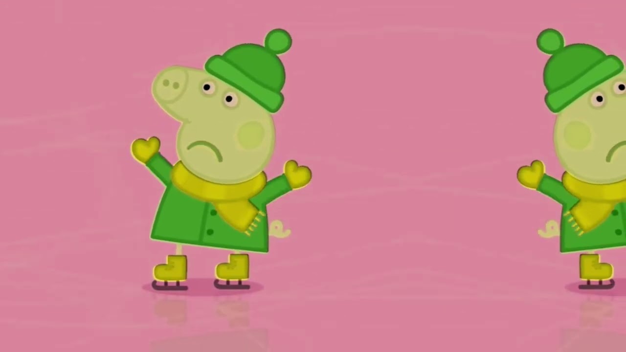 Peppa Pig Practice Skating / Sponsored by Gamavission Csupo Effects