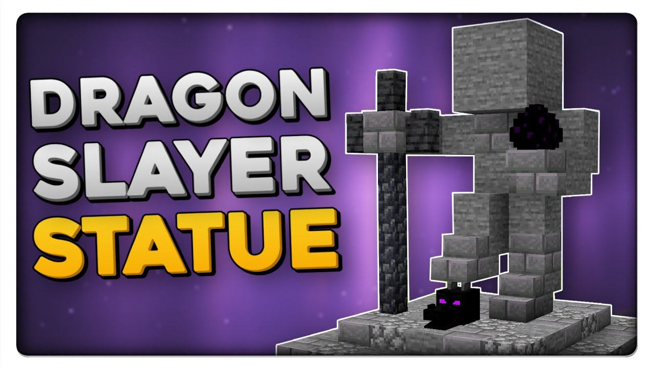 ► How to Build a Dragon Slayer Statue In Minecraft!