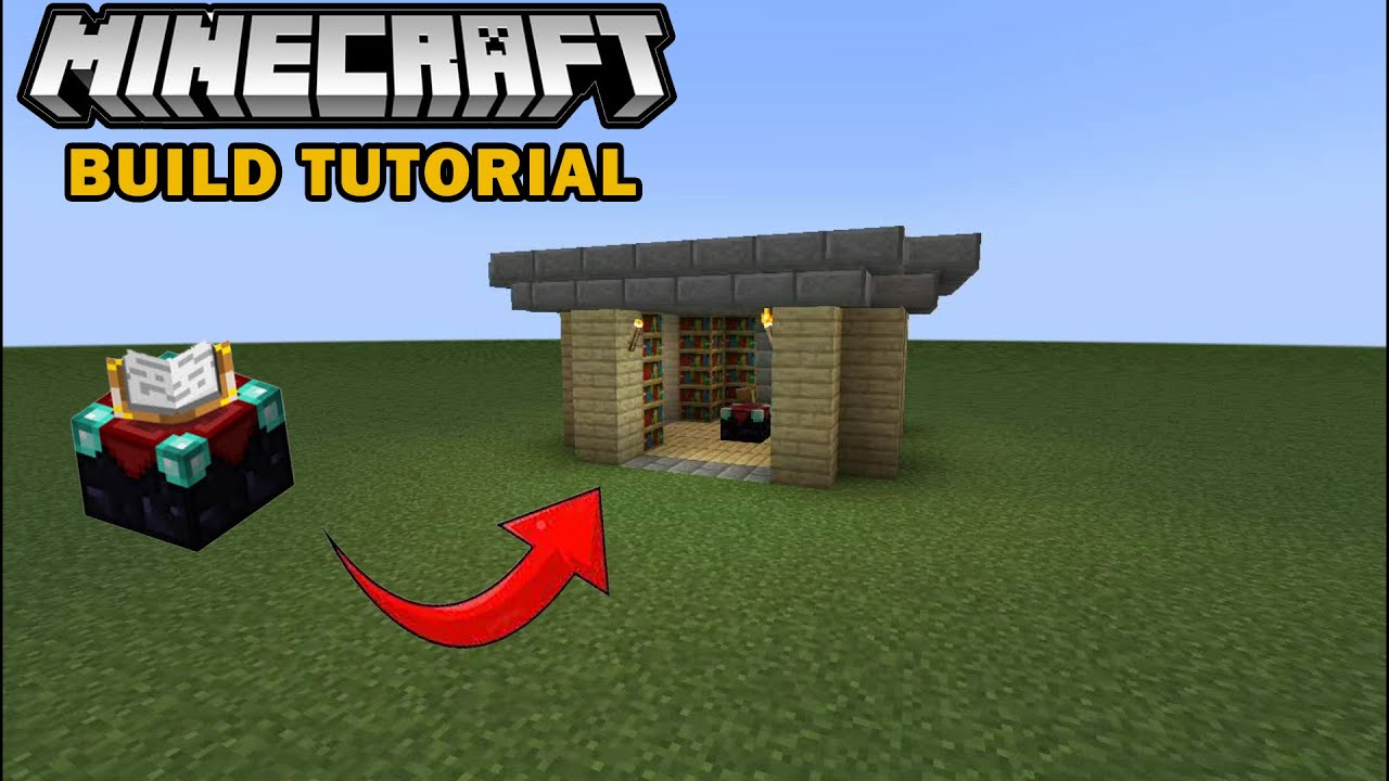 BUILD ECHANNTED ROOM SIMPLE!! Minecraft Indonesia