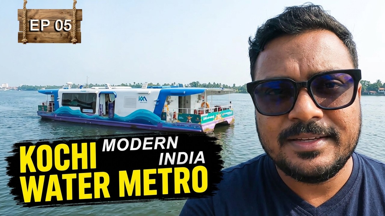 EP 05 | KOCHI WATER METRO | BUDGET TRAVEL KERALA | KERALA BACKPACKING