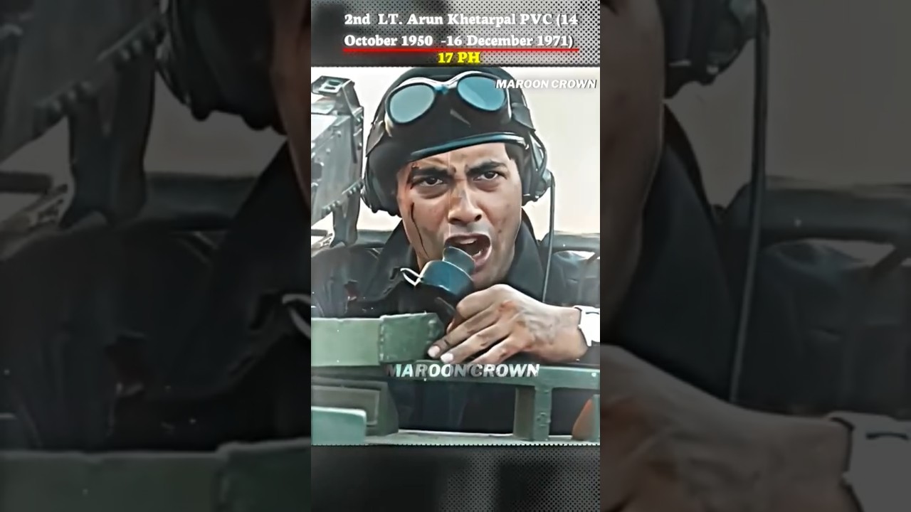 I will not abandon my tank ⚔️🇮🇳 My main gun is still working 🔥| 2nd lt. arun khetarpal | #indianarmy