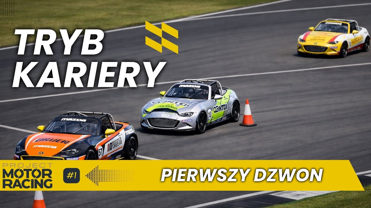 Zaczynam Karierę! Pierwsza Seria, Pierwsze Auto, Pierwszy Dzwon i BANKRUT? | Project Motor Racing #1