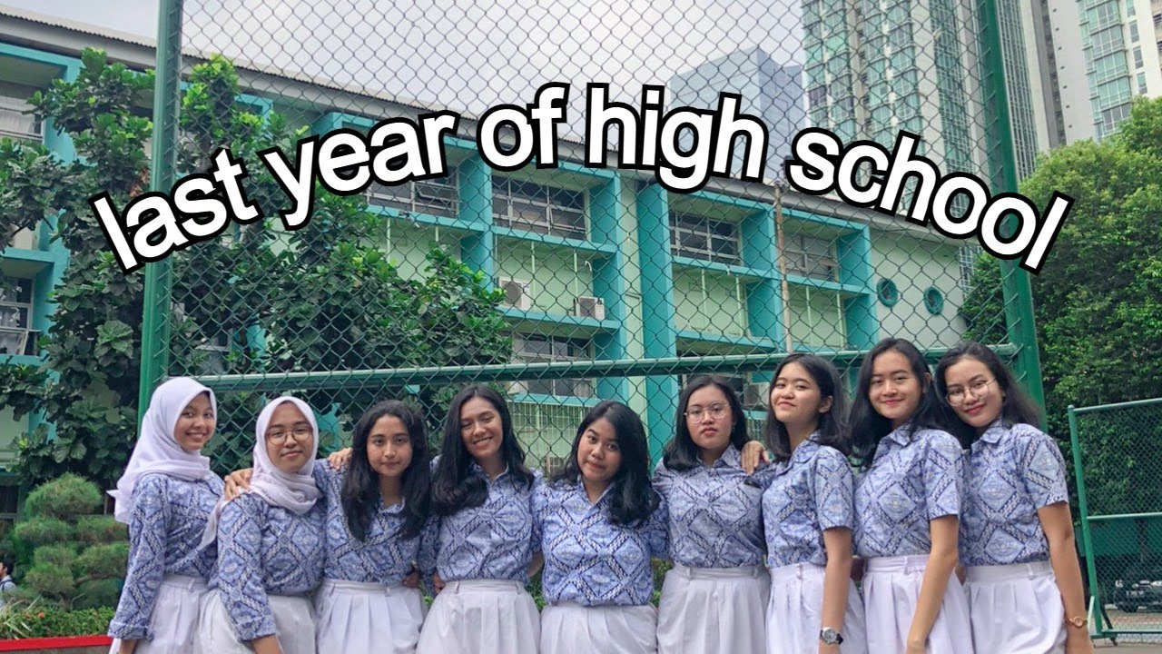 last year of high school 2020 SMAN 3 Jakarta Indonesia *throwback*