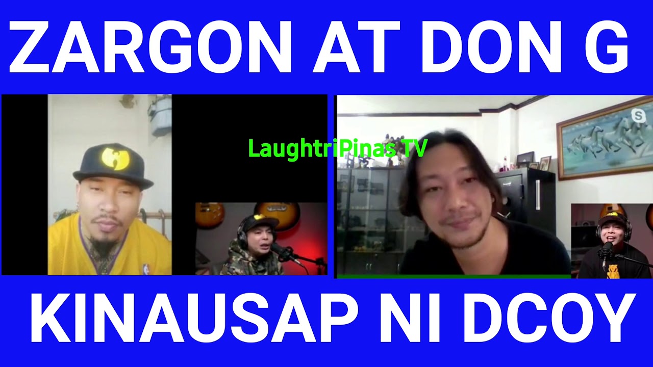 ZARGON AT DON G KINAUSAP NI DCOY