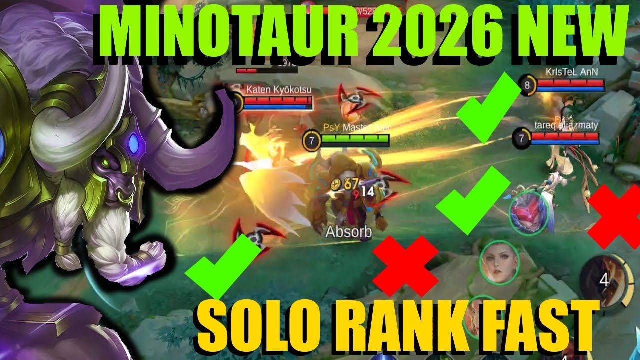Perfect Tank Strategy | Minotaur Roamer MVP 2026
