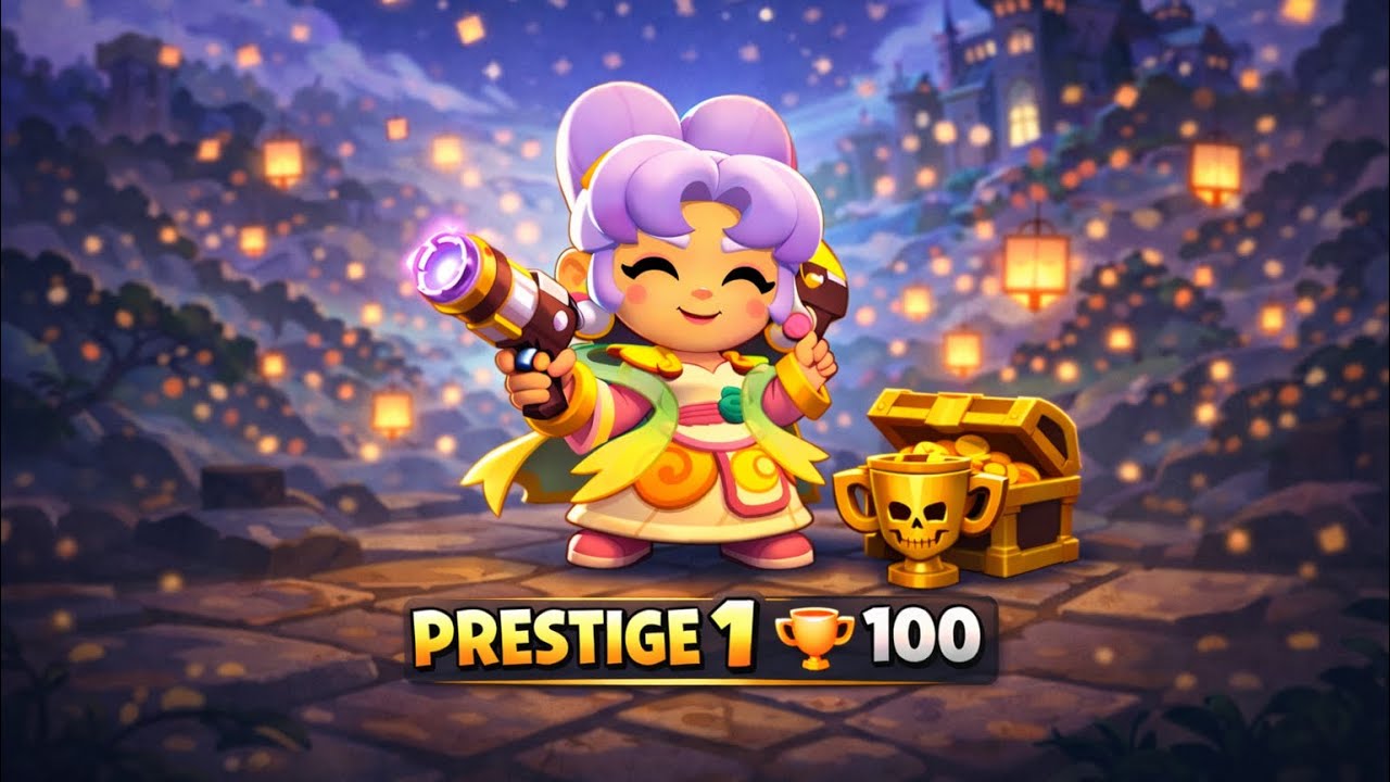 Je mets ma polie prestige 1 et 100 trophées 