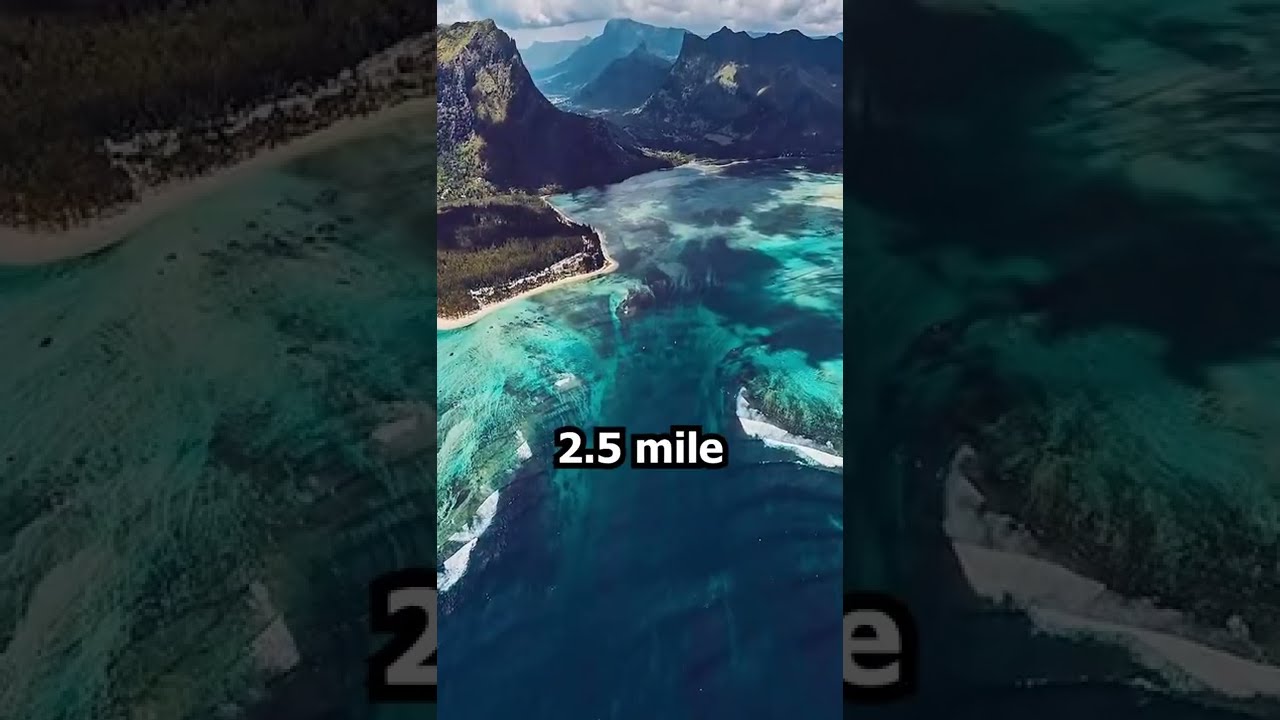 Underwater Waterfall Mauritius 🇲🇺