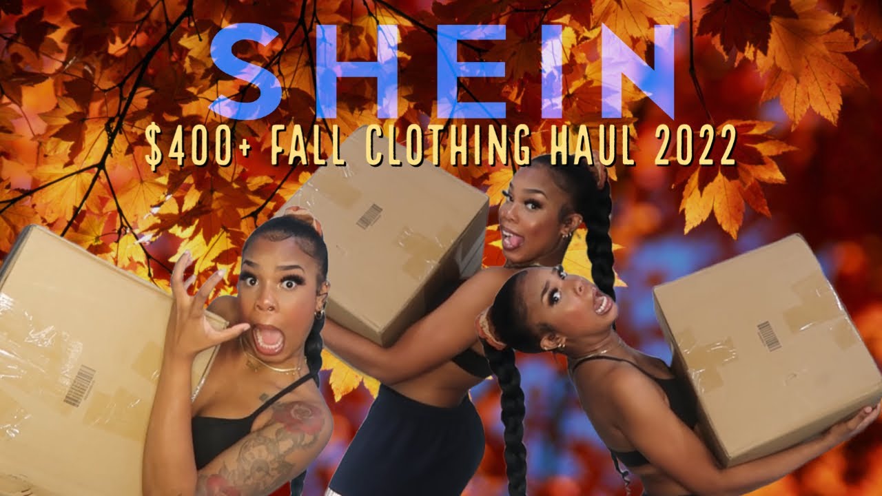 HUGE SHEIN FALL CLOTHING HAUL 2022