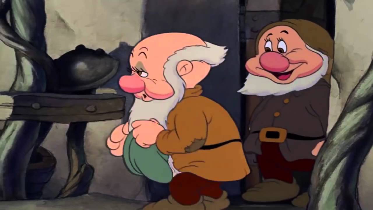 Snow White and the Seven Dwarfs Dwarfs go to work HD