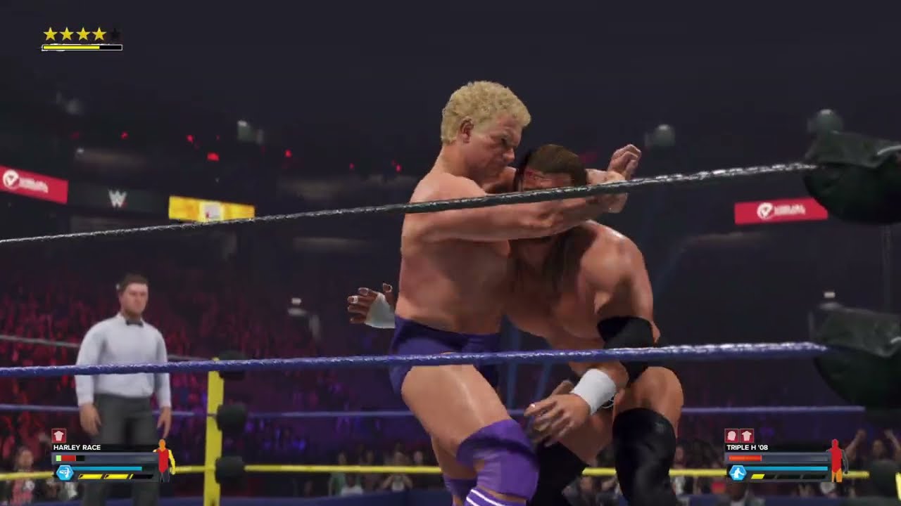 WWE 2K24 FWA Harley Race Vs Triple H