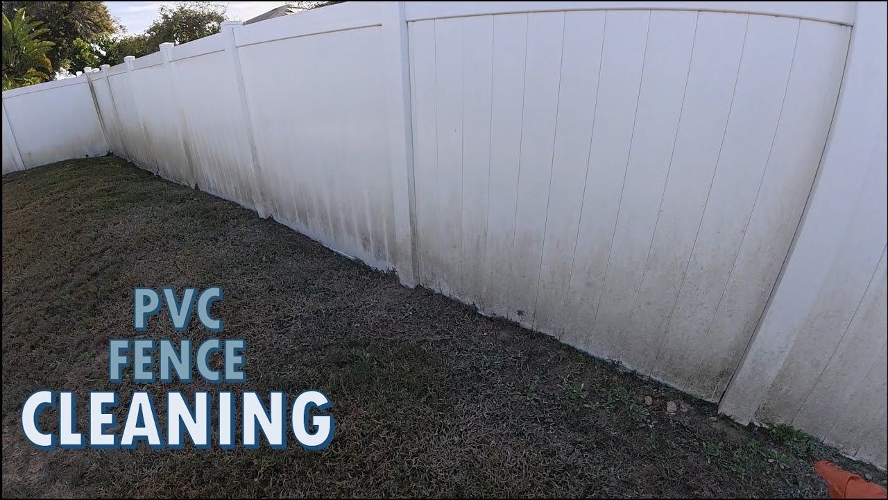 Soft Washing PVC Fence/ Driveway Cleaning Mount Dora, Fl
