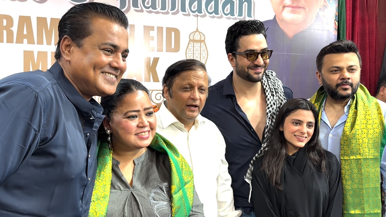 Bharti Singh & Aly Goni Attends Bhamla Foundation Barket E Ramadan Party