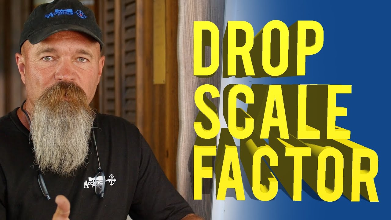 DROP/DRAG SCALE FACTOR (Trans/Subsonic range) | Todd Hodnett from Accuracy 1st