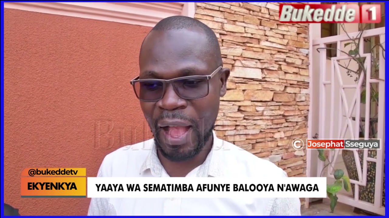 Yaaya Peter Ssematimba gweyazaalamu omwana afunye Kubuwerero  lawyer Nalukoola Luyimbazi bweyeyamye