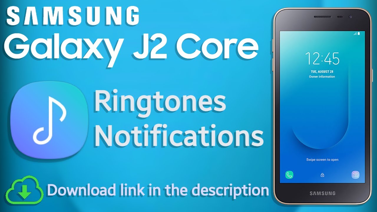 Samsung Galaxy J2 Core (SM-J260M) - Ringtones & Notifications