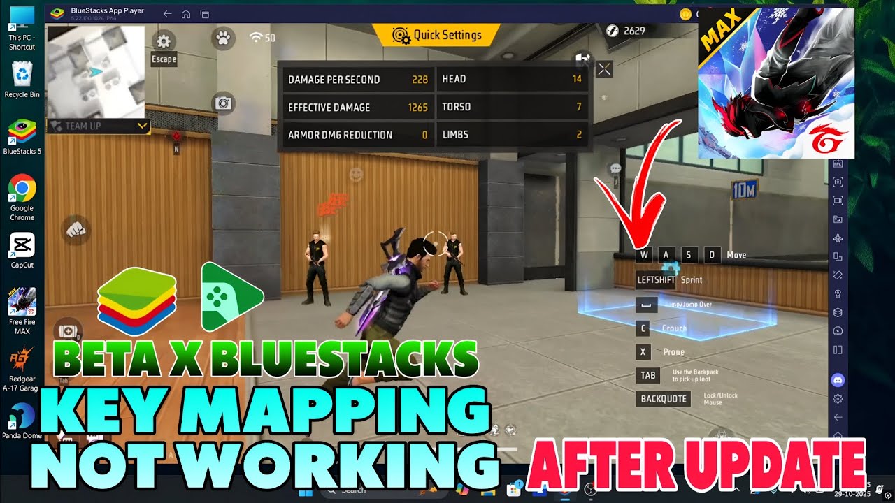 Beta X Bluestacks Key Mapping Not working After Update | #betaxbluestacks #googleplaygamespc