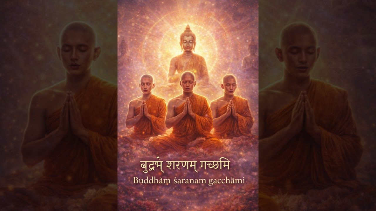 🕉️SHIELD YOURSELF Take Refuge in the Buddha | Deep Monk Meditation Chant🌙 A State of Deep Calmness