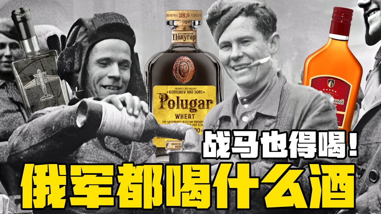 不喝没有战斗力，战马也得喝两斤！俄军都喝些什么酒？丨清奇超市