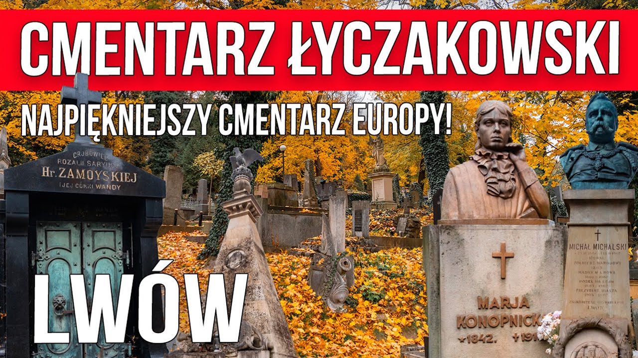 🇺🇦 Odkryj tajemnice najpiękniejszego cmentarza Lwowa!