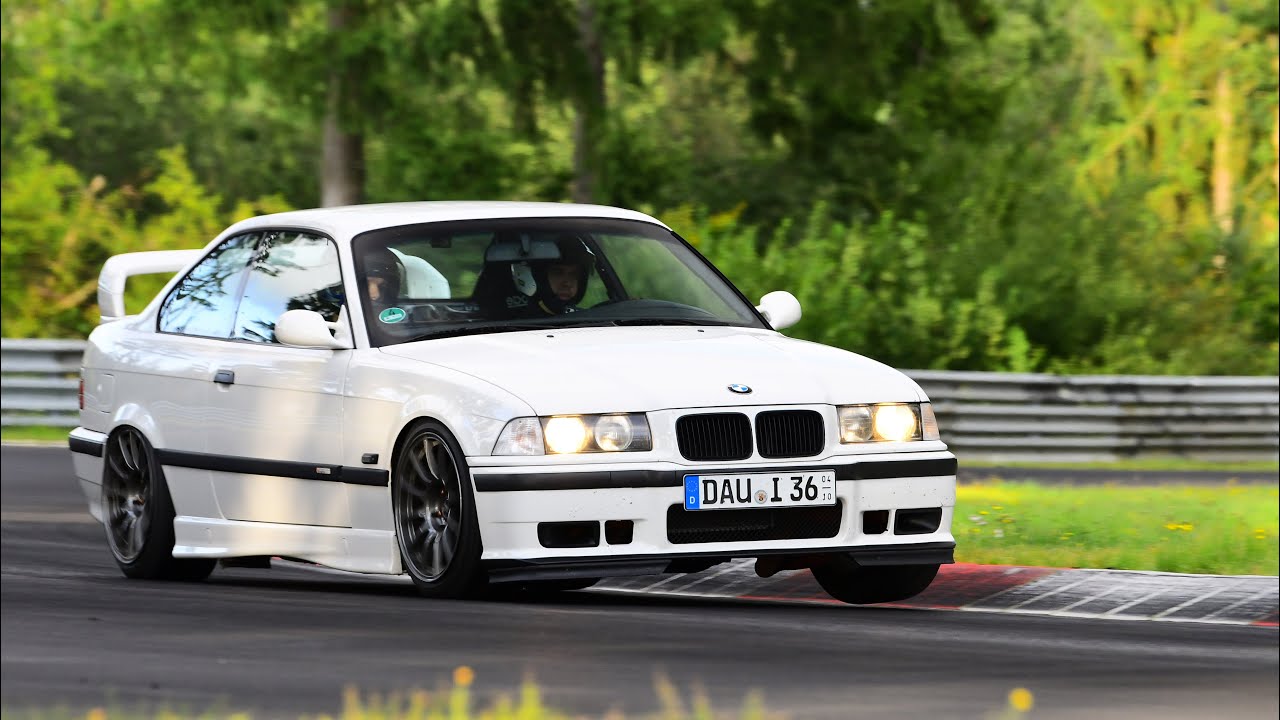 Nürburgring Touristenfahrten BMW E36 318is BTG 08:44 - 18.04.2022 no crash