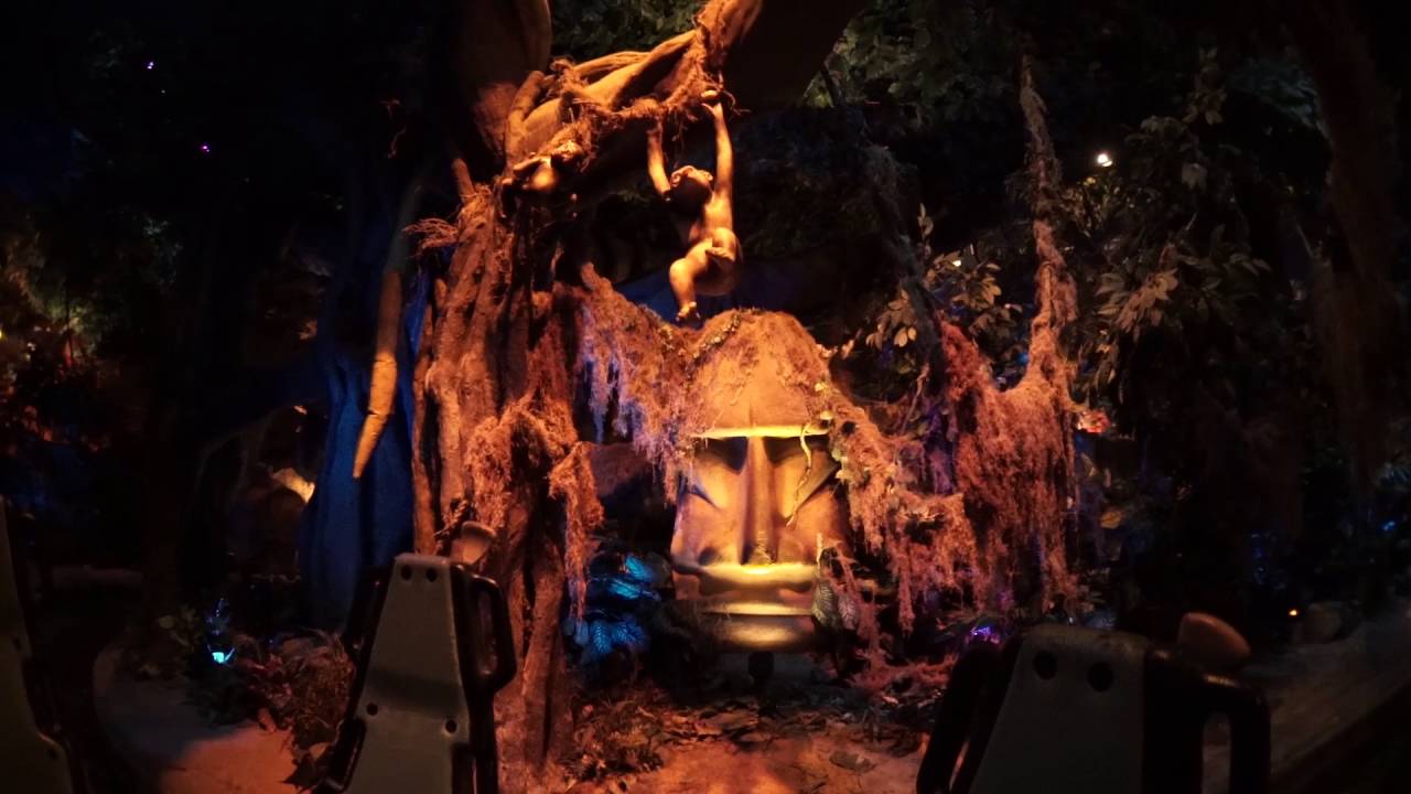 Rain Forest River Adventure Ride POV, Galveston Low Light Camera