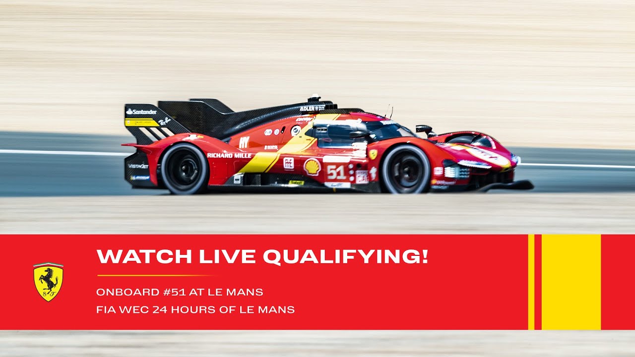 Ferrari Hypercar | Onboard the #51 for Qualifying at 24 Hours of Le Mans 2023 | FIA WEC
