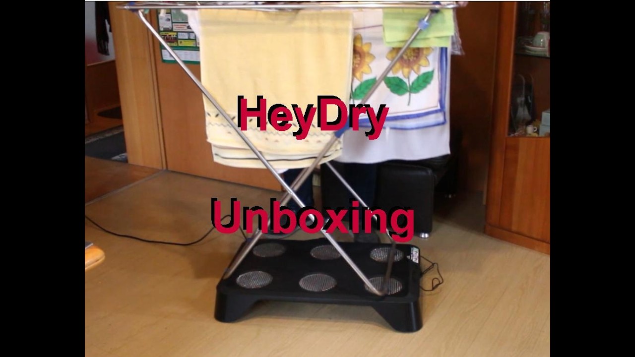 HeyDry Wäschetrockner Unboxing Auspacken