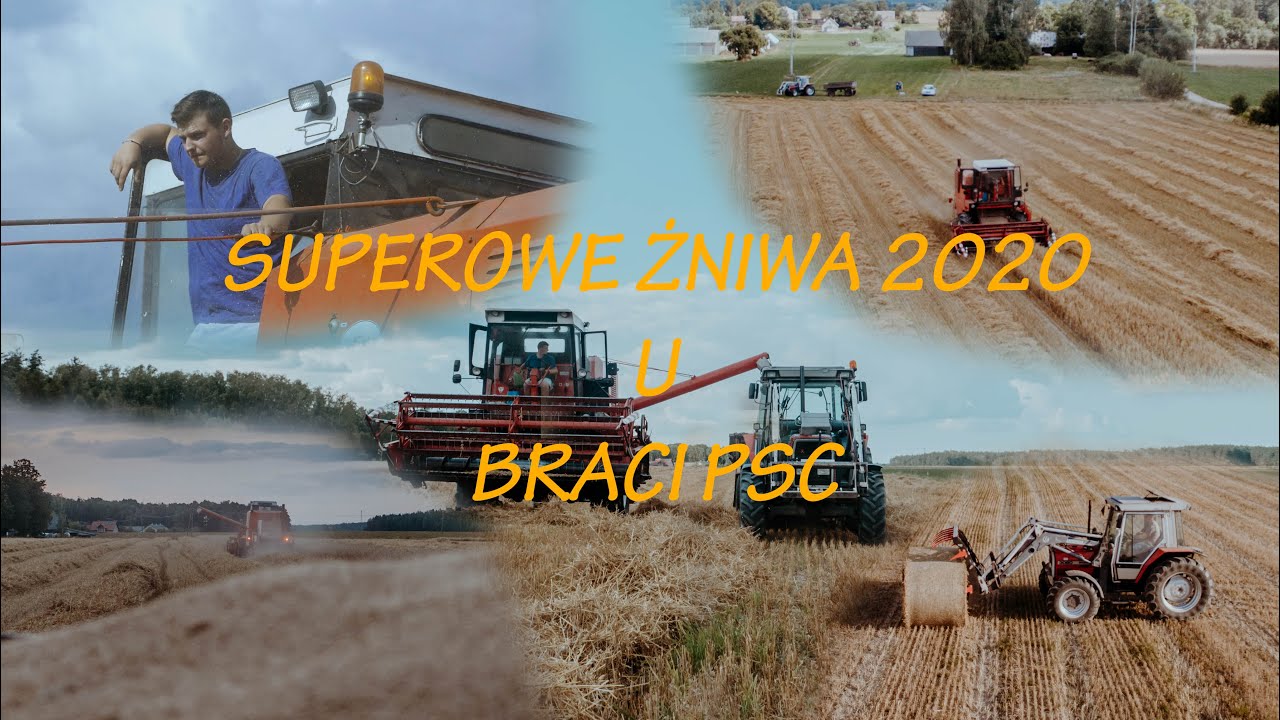 Superowe Żniwa 2020 na Podlasiu | Case | Bizon | MF | Zetor