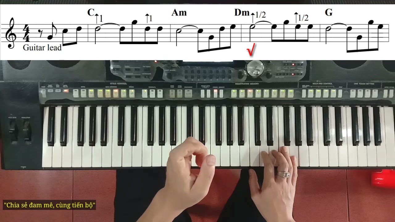 TONE TRƯỞNG - Cách ĐÁNH GUITAR LEAD GIANG TẤU khi đệm hát | Ku Tèo Piano.