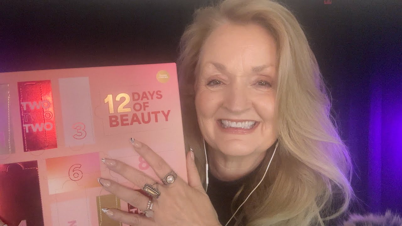 ASMR Opening 12 Days of Beauty Target (Olly) Advent Calendar Whispered 💄