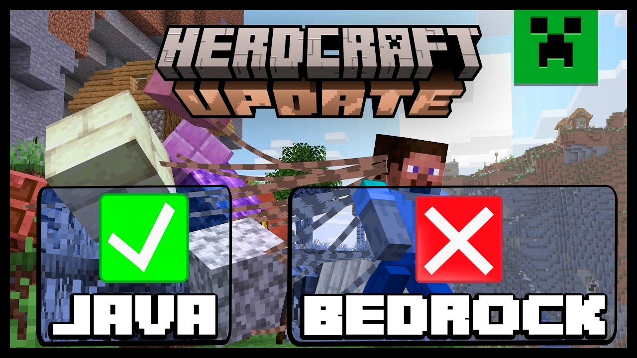 POR QUE APENAS A JAVA RECEBE ATUALIZA&Ccedil;&Atilde;O DE 1&deg; DE ABRIL E A BEDROCK FICA SEM?
