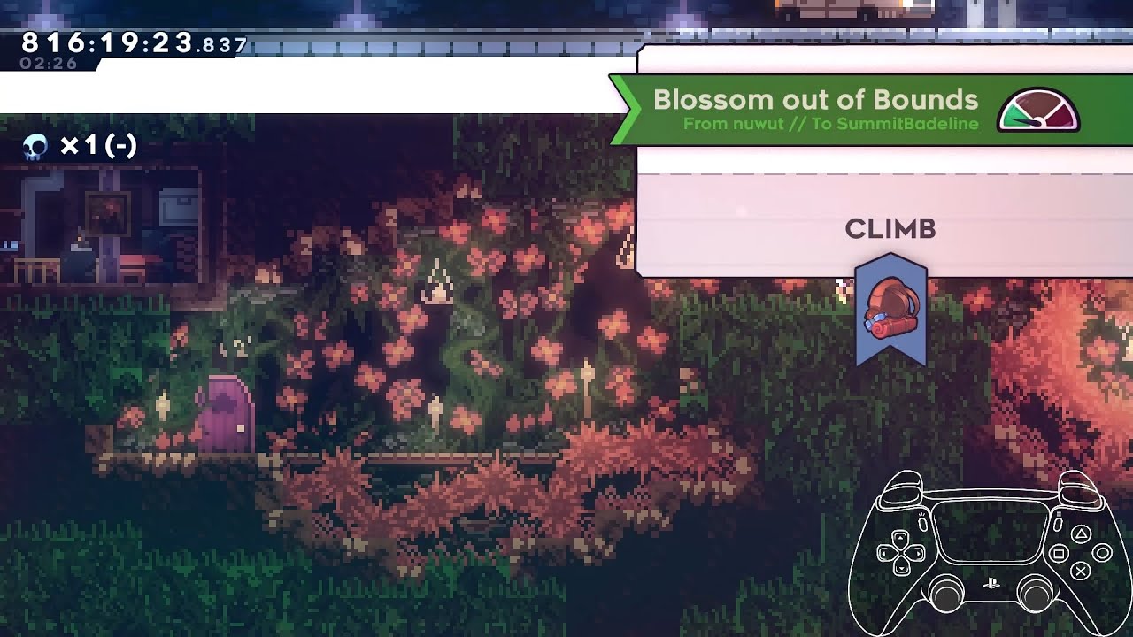 Celeste 2024 Secret Santa Collab - Blossom out of Bounds (Full Clear)