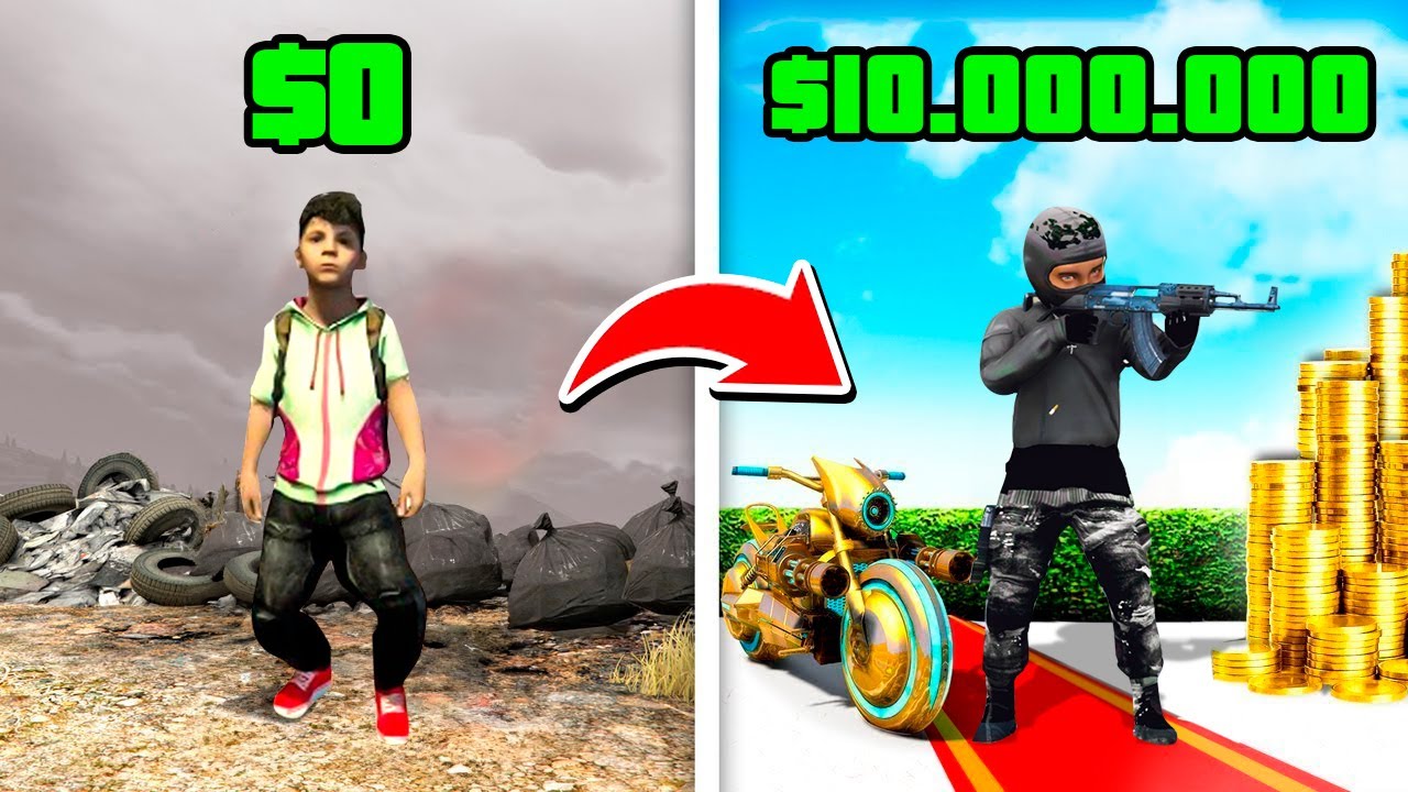 Paso De Pobre A Millonario 💸 En 24 Hora Gta Rp